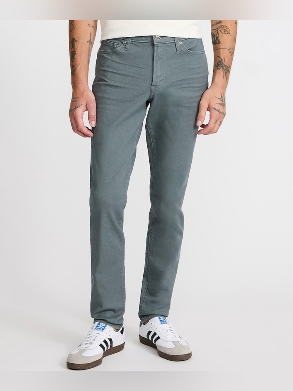 NWT Skinny Slate Blue Jeans in Hyper Stretch